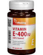 Vitamina E 400UI Vitaking – 60 capsule gelatinoase driedfruits.ro/ Capsule si comprimate